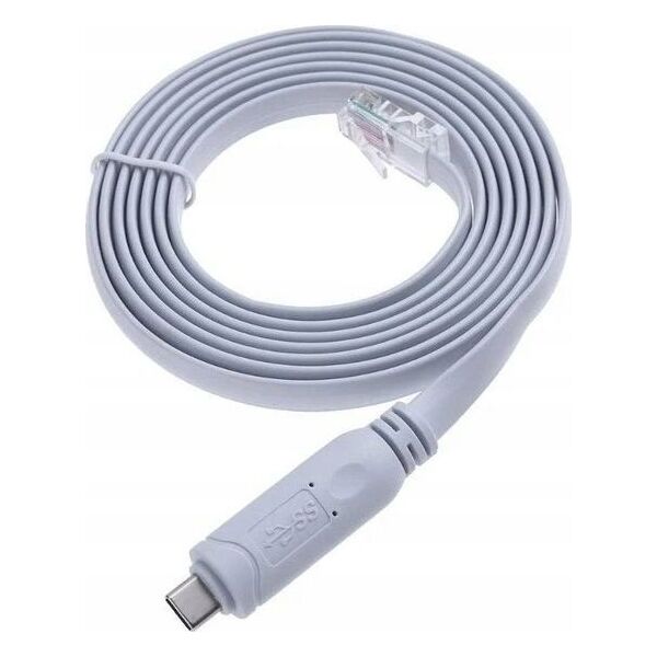 Kabel USB MicroConnect USB-C - RJ45 Console Cable M-M