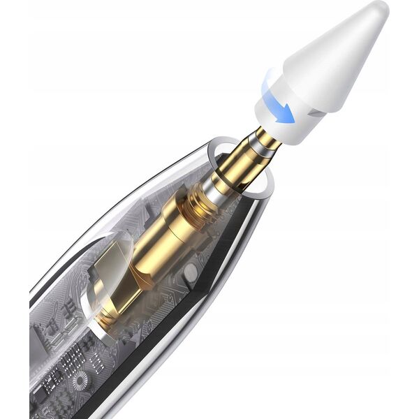 Rysik Baseus Rysik stylus Baseus Smooth Writing 2 Series Dual Charging biały