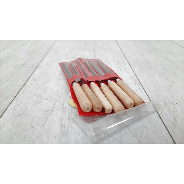 Gedore GEDORE red Key File Set 6-pieces