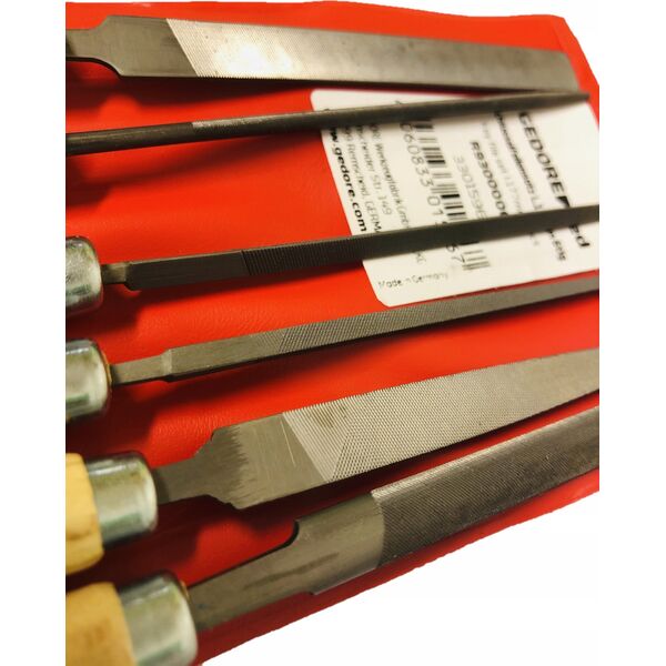 Gedore GEDORE red Key File Set 6-pieces