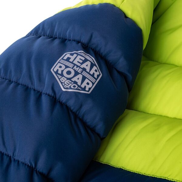 Bejo Dziecięca kurtka zimowa pikowana Bejo Baldey Ii Kdb estate blue/lime green rozmiar 128
