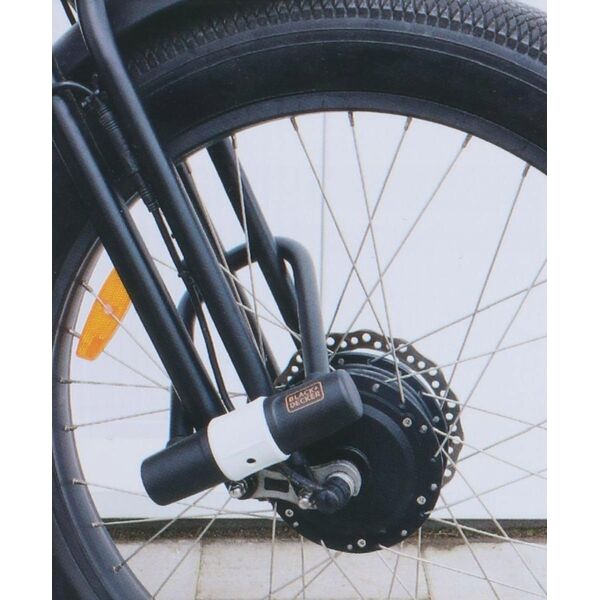 Black+Decker ZAPIĘCIĘCIE ROWEROWE U-LOCK 140X250mm BLACK+DECKER