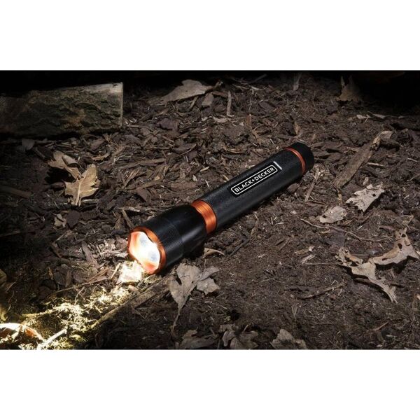 Latarka Black+Decker LATARKA TAKTYCZNA ALUMINIOWA 6W 350LUMENÓW BLACK + DECKER