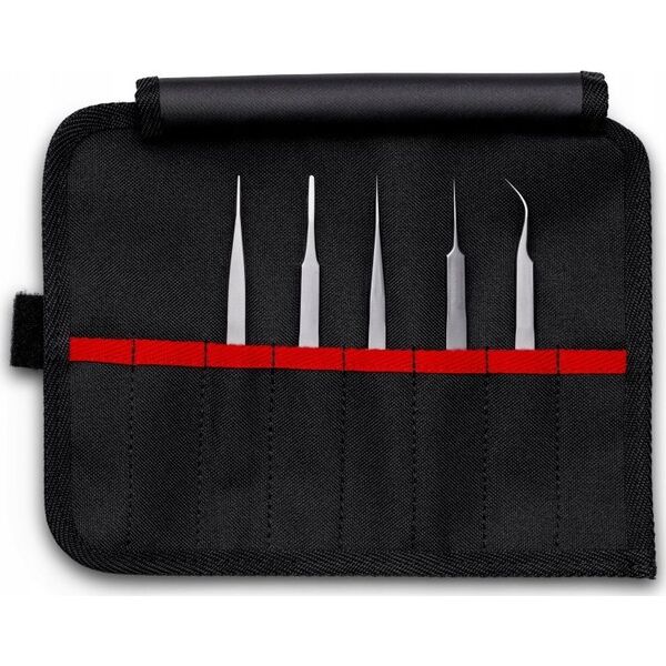 Knipex KNIPEX Precision Tweezers Set 5 pieces