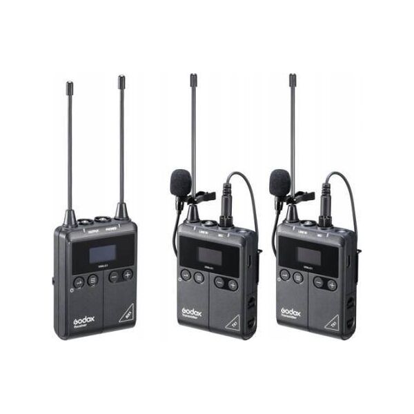 GODOX Godox WmicS1 Kit 2 UHF Lavalier wireless System