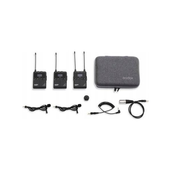 GODOX Godox WmicS1 Kit 2 UHF Lavalier wireless System
