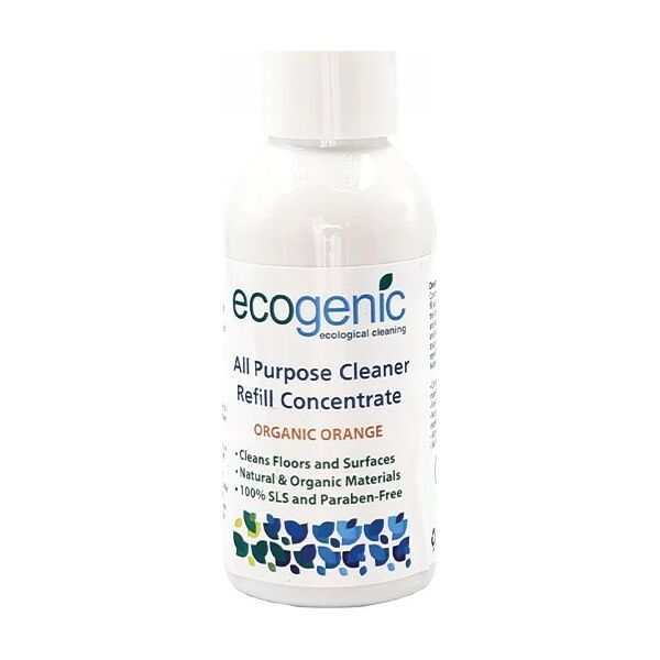 ECOGENIC Ecogenic, Refill uniwersalnego płynu do czyszcenia różnych powierzchni, Pomarańcza, 100 ml