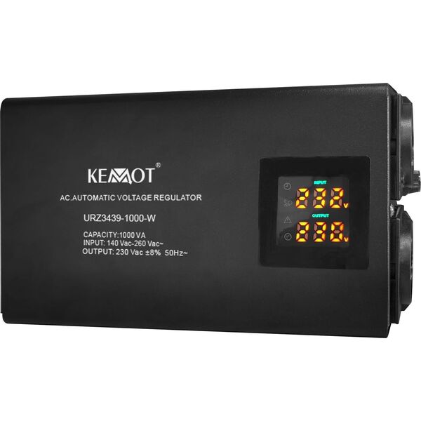Kemot Automatyczny stabilizator napięcia  KEMOT SER-1000-W , precyzja 8%