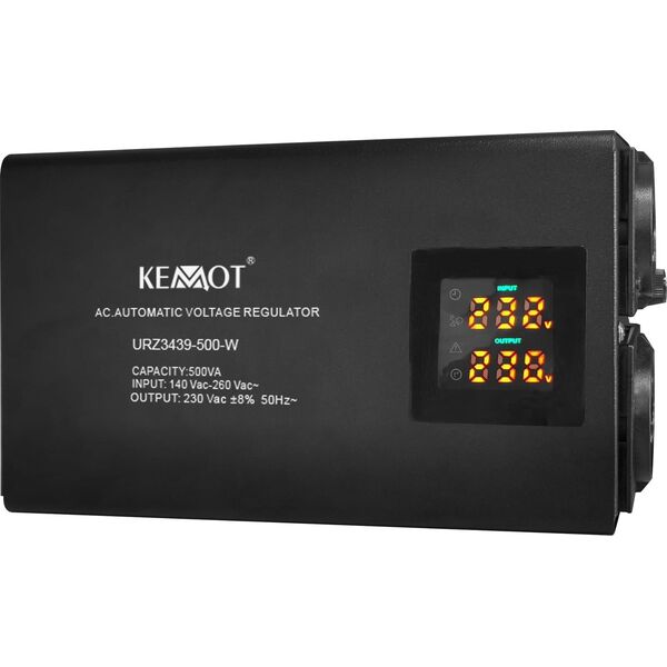 Kemot Automatyczny stabilizator napięcia  KEMOT SER-500-W , precyzja 8%