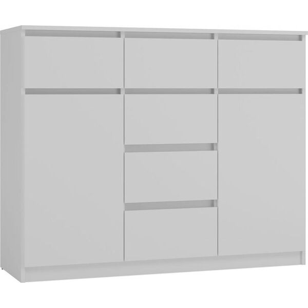 Topeshop Komoda Malwa 2D6S BIAŁY