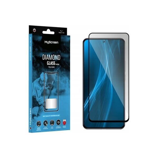 MyScreen Protector MS Diamond Glass Edge FG Google Pixel 9/9 Pro Full Glue czarny/black
