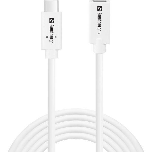 Kabel USB Sandberg USB-CC M-F USB 3.1 100W,