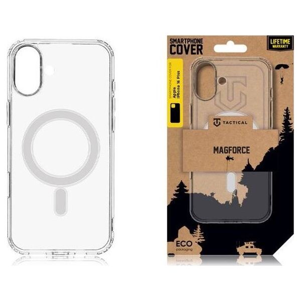 Tactical Tactical MagForce Cover for Apple iPhone 16 Plus Transparent standard