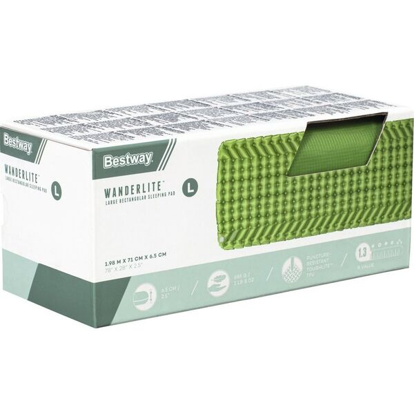 Bestway Bestway Materac karimata pod śpiwór WanderLite Large 198x71cm 69616