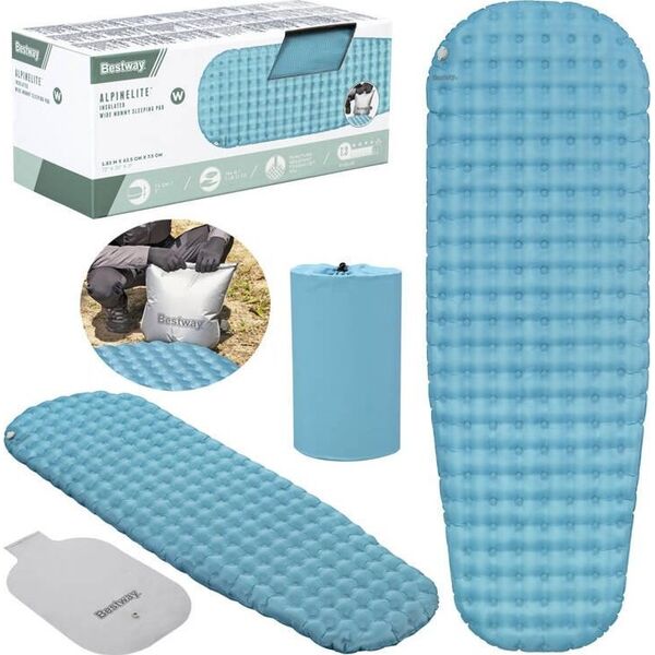Bestway Bestway materac karimata pod śpiwór AlpineLite 183 x 63,5 x 7,5cm 69613