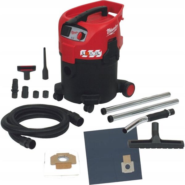 Odkurzacz przemysłowy Milwaukee MILWAUKEE.VACUUM CLEANER 1500W 30L AS300ELCP L CLASS