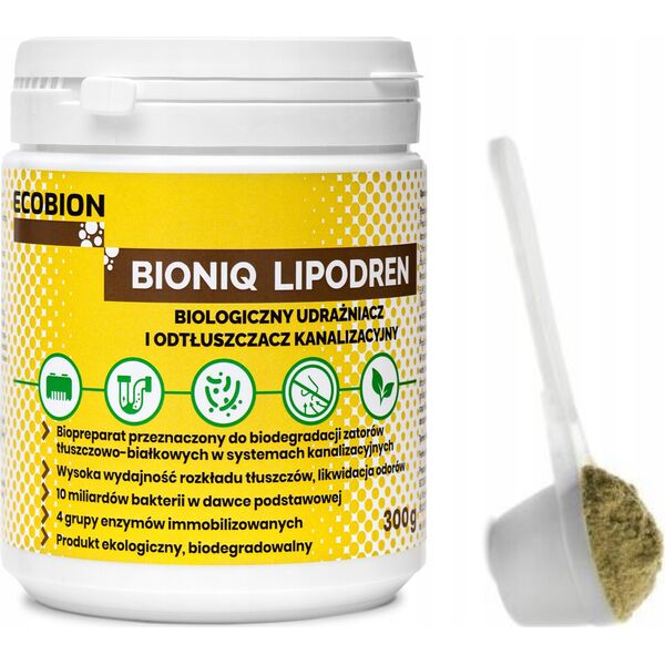 Oczyszczacz powietrza Memorysolution BIOPREP BIONIQ CONTROL SEWAGE TREAT 500G