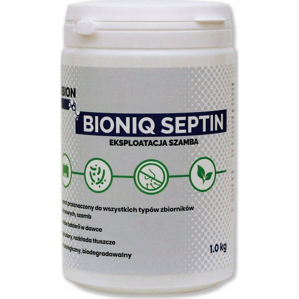 Oczyszczacz powietrza Memorysolution BIOPREP BIONIQ CONTROL SEWAGE TREAT 500G