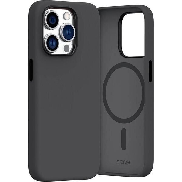 Sourcing Araree Typoskin M case iPhone 15 Pro Max 6.7" black/black AR20-01859A