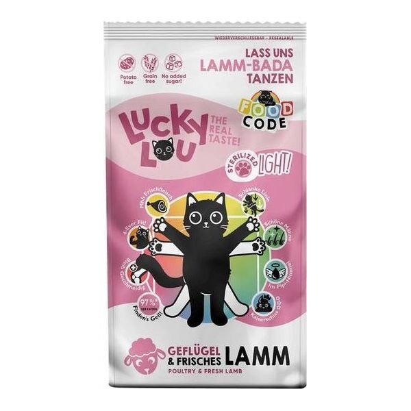 Catz Finefood Lucky Lou Karma Dla Kota Light Dróg Jagnięcina 340g