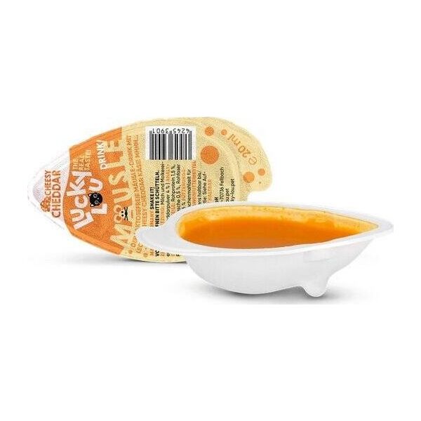 Brit Lucky Lou Drink-Snack Przysmak Dla Kota Cheddar 20ml