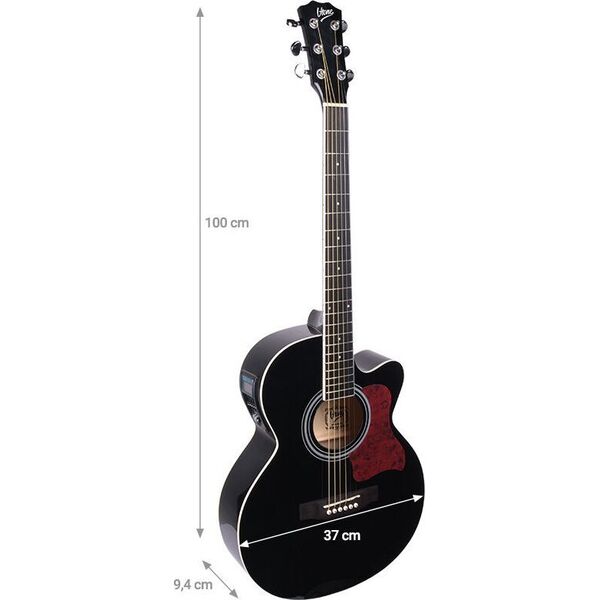 V-Tone V-TONE EAG SET BK gitara elektroakustyczna + wzmacniacz gitarowy zestaw BLACK