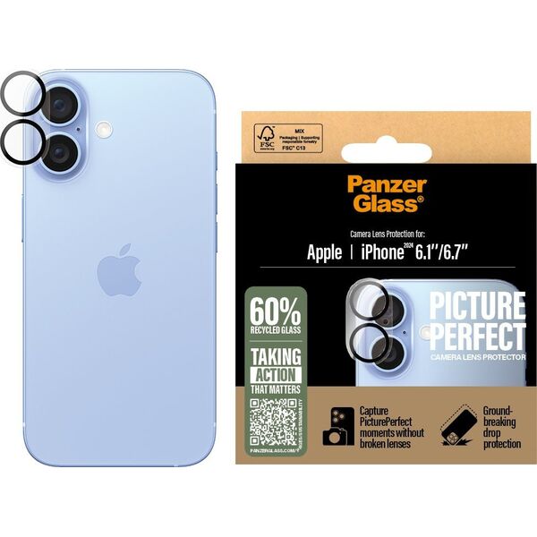 PanzerGlass PanzerGlass PicturePerfect  iPhone '24 6.1"  6.7"