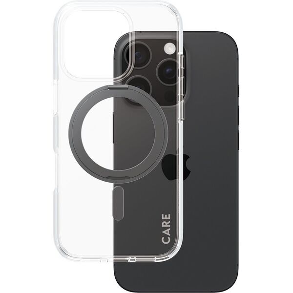 PanzerGlass CARE Case Feature Black Kickstand  MagSAFE  iPhone 24 6.3" Pro