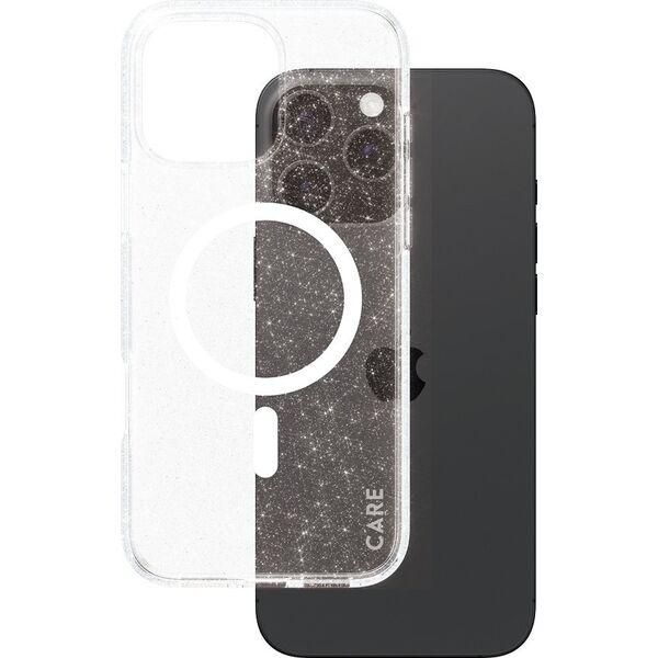 PanzerGlass CARE Case Flagship Star Lit  White MagSAFE  iPhone 24 6.9" Pro