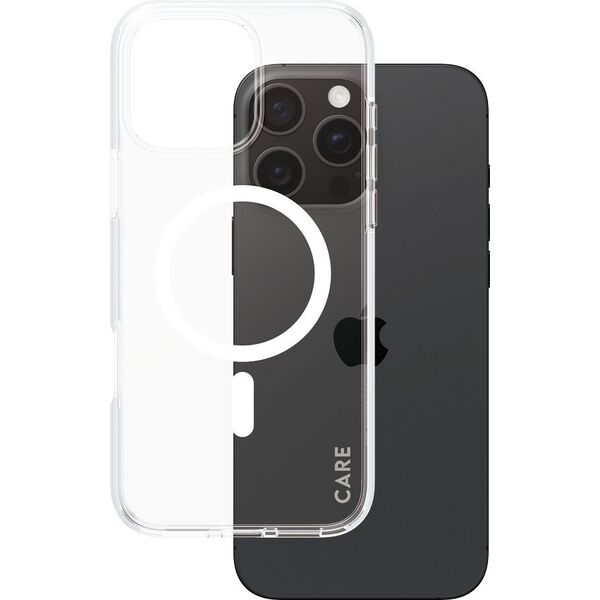 PanzerGlass CARE Case Flagship White MagSAFE  iPhone 24 6.9" Pro