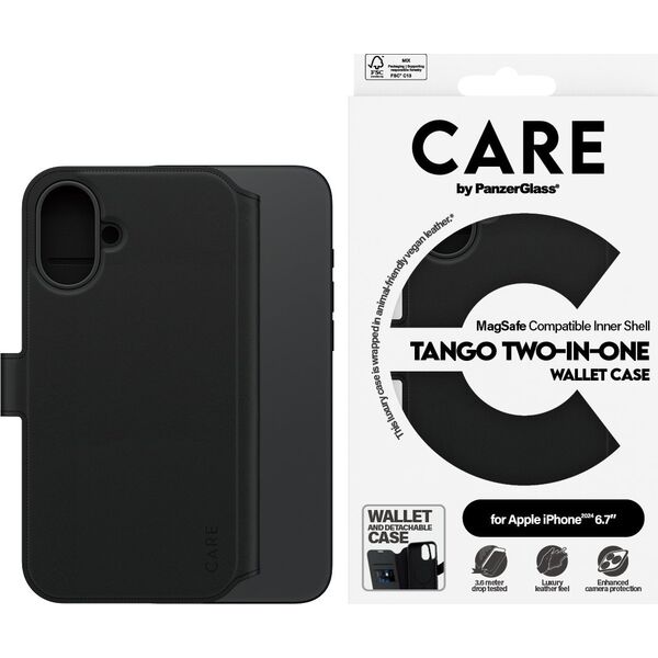 PanzerGlass CARE Case Feature Tango 2-in-1 Wallet Case iPhone 24 6.7"