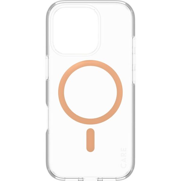 PanzerGlass CARE Case Flagship Peachy MagSAFE  iPhone '24 6.3" Pro
