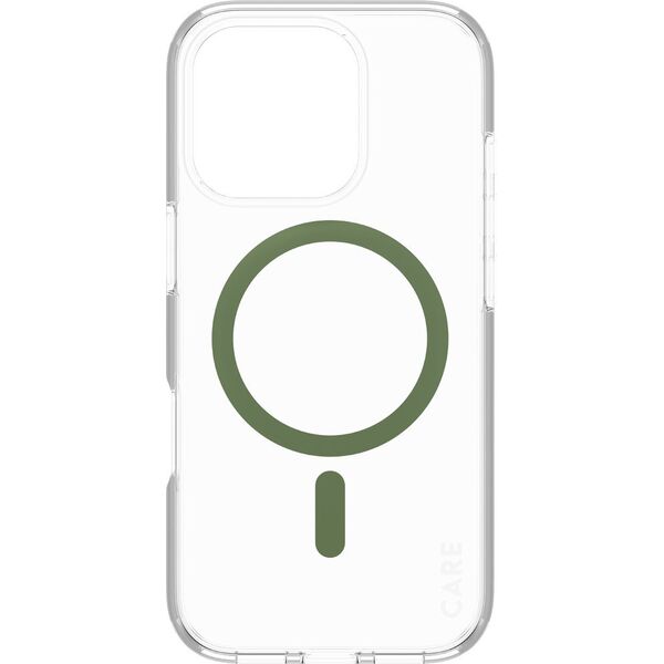 PanzerGlass CARE Case Flagship Green MagSAFE  iPhone '24 6.3" Pro