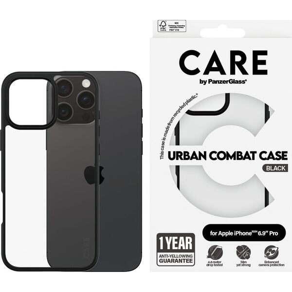 PanzerGlass CARE Case Flagship Urban Combat iPhone '24 6.9" Pro