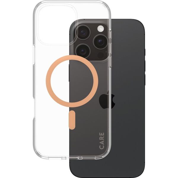 PanzerGlass CARE Case Flagship Peachy MagSAFE  iPhone '24 6.9" Pro