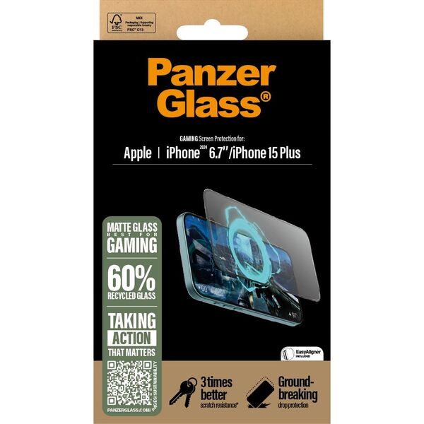 PanzerGlass PanzerGlass Gaming  iPhone '24 6.7" UWF