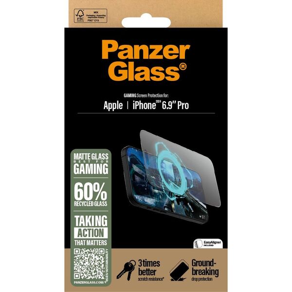 PanzerGlass PanzerGlass Gaming  iPhone '24 6.9" Pro UWF