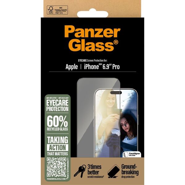 PanzerGlass PanzerGlass EyeCare  iPhone '24 6.9" Pro UWF