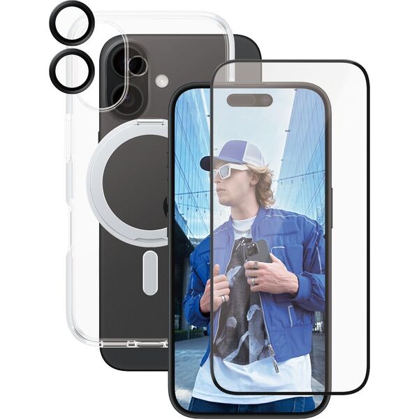 PanzerGlass CARE Feature 3-in-1 Ceramic  iPhone '24 6.1"