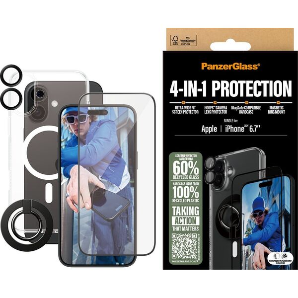 PanzerGlass PanzerGlass 4-in-1 Protection  iPhone '24 6.7"