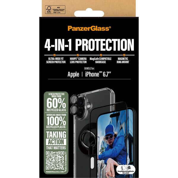 PanzerGlass PanzerGlass 4-in-1 Protection  iPhone '24 6.7"