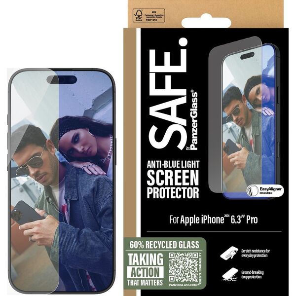 PanzerGlass SAFE EyeCare  iPhone '24 6.3" Pro  UWF