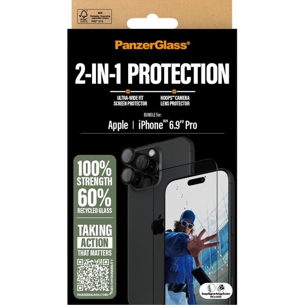 PanzerGlass PanzerGlass 2-in-1  iPhone '24 6.9" Pro