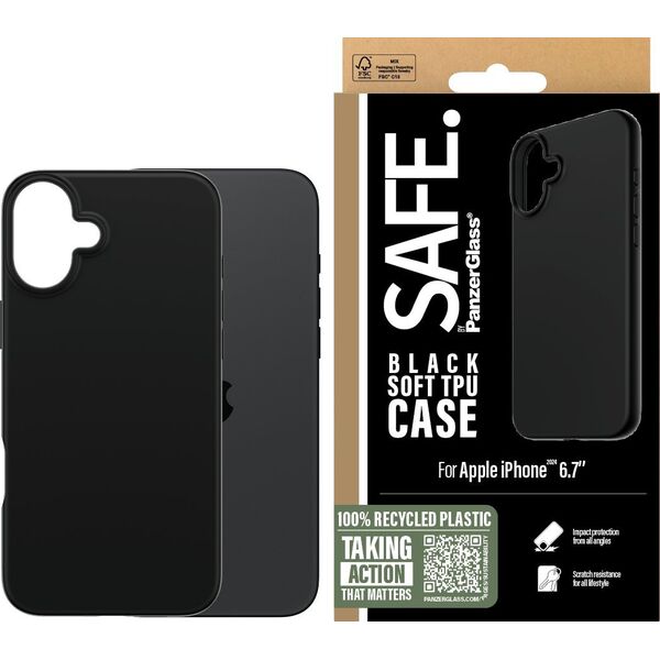 PanzerGlass SAFE TPU Case '24 6.7"  Black