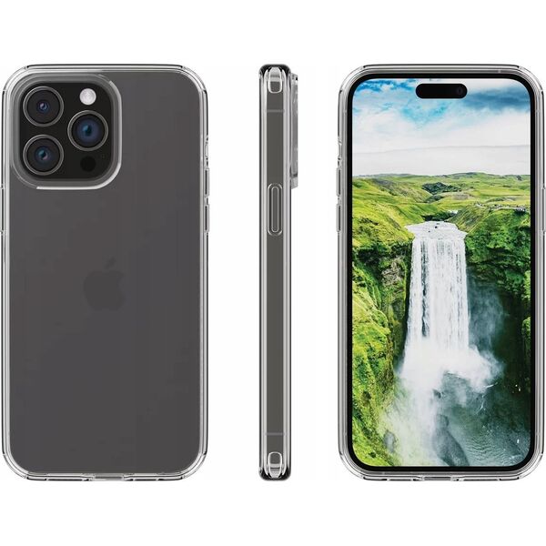 dbramante Apple iPhone 15 Pro Iceland Ultra D3O Clear Case by Dbramante1928 Transparent
