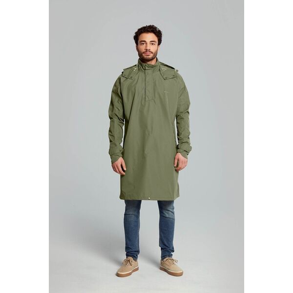 Basil Ponczo przeciwdeszczowe unisex BASIL MOSSE BICYCLE RAIN PONCHO UNISEX 100% waterproof olive green Rozmiar: XL/XXL