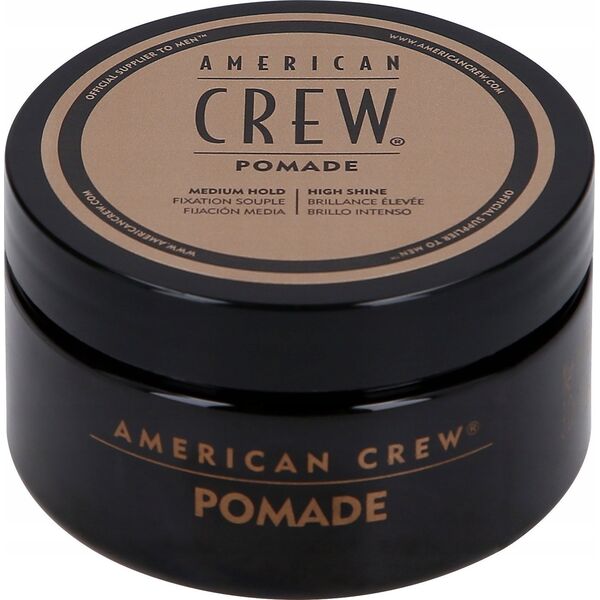 American Crew American Crew Pomade 85g, Hair cream, 85 g, All hair, Pot, Aqua/Water/Eau, PEG-25 Hydrogenated Castor Oil, Oleth-10, Lanolin, Oleth-20, Diisopropyl Dimer..., 1 pc(s)