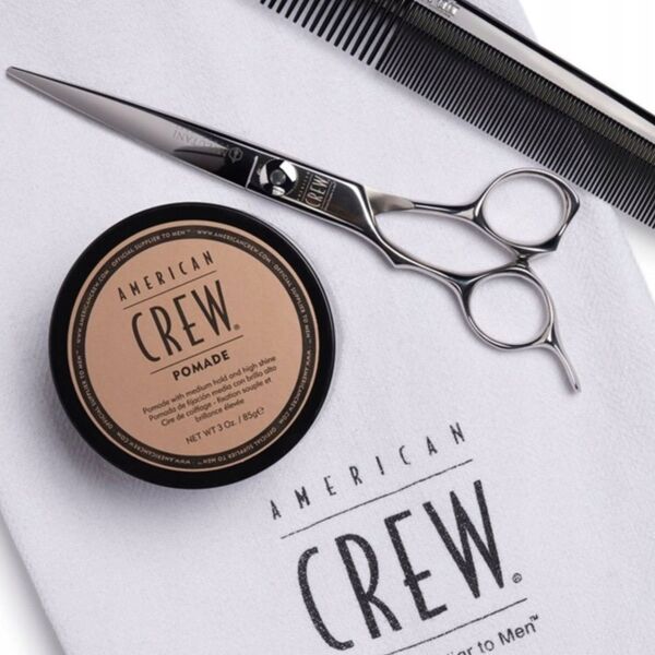 American Crew American Crew Pomade 85g, Hair cream, 85 g, All hair, Pot, Aqua/Water/Eau, PEG-25 Hydrogenated Castor Oil, Oleth-10, Lanolin, Oleth-20, Diisopropyl Dimer..., 1 pc(s)