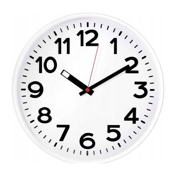 Mocco EUROTIME 82321 Quarz Vægur Hvid