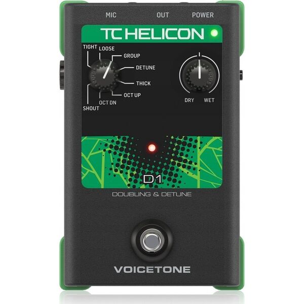 Kolumna TC Helicon VoiceTone D1 Dubler/Detuner